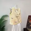 Chaleco abotonado jacquard estilo chino fresco Zhi Li, modelo nuevo principios de otoño 2026, cuello redondo, corte holgado, rejuvenecedor y adelgazante para mujer
