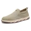 Los zapatos casuales para hombre son ligeros, transpirables y cómodos. Son zapatos sin cordones elegantes y zapatos para caminar modernos para hombre.