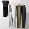 Pantalones Casuales Transpirables con Textura 3D de Gama Alta Leavojohnson Estilo Primavera y Otoño para Hombres y Mujeres, Simples y Versátiles