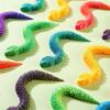Impressão 3D Ano Chinês da Serpente Víbora Mini Serpente Barraca Articulações Ornamentos Brinquedos Criativos Feito à Mão Móvel Presente