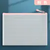Bolsa de Documentos Transparente Impermeable A4 Engrosada Bolsa de Archivo de Malla de Mano Bolsa para Papeles de Examen de Estudiante Suministros de Oficina al Mayoreo