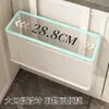 Cesta colgante para puerta de armario de cocina Organizador de botellas de especias para armario de almacenamiento Montaje en pared sin perforaciones Estante para armario de baño