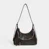 Bolso negro estilo retro para debajo del brazo para mujer, bolso de hombro de gran capacidad para el día a día, nuevo modelo 2026, bolso cruzado simple y elegante