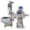 Máquina automática de tampografía rotativa de cuatro colores para tapas de botellas, máquina de tampografía automática multicolor para tapas redondas de botellas de plástico