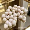 Escultura de Fruta Marfim com Contas de Laço Pulseira de Fruta Bodhi DIY Acessório Super Fofo Acessório de Mão para Homens e Mulheres