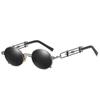 Gafas de Sol Steampunk Jamie 896, Gafas Retro Personalizadas, Gafas de Metal, Gafas de Moda para Hombres y Mujeres