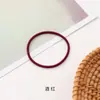 Gomas para el pelo sencillas de estilo coreano para mujer al por mayor del fabricante, opciones versátiles multicolor, accesorios para el pelo de alta elasticidad, suministro para tiendas de 2 yuanes