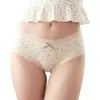 Calcinhas "Inverno Quente" para Mulheres 2026 Novo Estilo Algodão Puro Forro Antibacteriano Renda Floral Sem Costura Adolescente Menina Triângulo