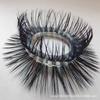 Conjunto de Cabelo Olho de Ovelha Ferradura Masculina Anel de Silicone Ferradura Luminoso Natural Elástico Contínuo Cabelo Novo Olho de Ovelha Ferradura