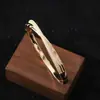 Pulsera de Diamantes Completos Trenzada en Oro y Plata, Diseño de Nicho de Lujo Ligero, Círculo Abierto Delgado, Elegante Pulsera Exquisita de Zirconia