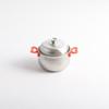 Exportar para a Amazon para mini utensílios de cozinha de aço inoxidável, brinquedos de cozinha de simulação para crianças, brinquedos de casinha de brincar, conjunto