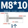 Tornillo moleteado de acero inoxidable 304 Perno de ajuste giratorio a mano Cabeza plana grande Cabeza redonda Publicidad M3-M10Gb835