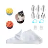 Set de Manga Pastelera para Decorar Pasteles, Kit de Manga Pastelera, Set de Boquillas, Manga Pastelera, Raspador de Pasteles, Acoplador, Manga Pastelera