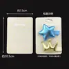 Estilo Coreano Blanco Sencillo Pasador Tarjeta de Papel Empaque DIY Accesorios para el Cabello Accesorios Cartón para Pasadores Cuerda para el Cabello Tarjeta para Pendientes