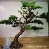 Árbol de modelado de simulación Pino Lohan pino de bienvenida de simulación pino de simulación plástico reforzado con fibra de vidrio árbol salida de fábrica de Dongguan
