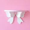 Prateleira de Parede para Decoração de Quarto Feminino, Sem Furos Rosa Estilo Japonês Rack de Armazenamento de Parede Bow Soft Girl