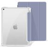 Adequado para Apple ipad pro/mini4/5 Capa Protetora com Suporte para Caneta Antiempenamento Silicone Transparente Macia Tripla