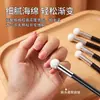 7.2# Pincel Negro Pequeño para Uñas tipo Bollo Pincel para Difuminar También se Puede Usar como Pincel de Maquillaje Pincel para Corrector Pincel para Contorno Herramientas de Belleza para Maquillaje