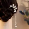 Acessórios de Cabelo Florais Doces para Mulheres, Grampos de Cabelo em Forma de U, Grampos de Cabelo de Alta Qualidade, Grampos de Cabelo de Estilo Antigo, Pentes de Cabelo, Ornamentos de Cabelo para Cheongsam