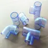 Conector Transparente de UPVC Interfaz Codo de Diámetro Igual Esquina de Dos Vías Tres Vías Tres Ramas Directo Recto 20 25 32