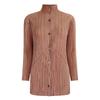 Blusa plisada de manga larga Miyake, camisa lisa simple para mujer, estilo coreano, holgada, nueva 2026, Tencel, de un solo botón, ropa para mujer
