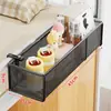 Cesta colgante de mesita de noche Estante colgante de almacenamiento de mesita de noche para dormitorio Balcón Almacenamiento Organizador colgante de cama Estante colgante de almacenamiento