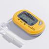 Termómetro Digital con Sonda para Acuario Huashi Medidor de Conversión de Temperatura Medidor de Pantalla Digital Lcd 3D Alimentación por Batería 1.2m con Cable