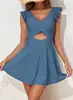 Bikini de una pieza 25 para playa de dos piezas, estilo nuevo, traje de baño para aguas termales con falda de volantes, Amazon Transfronterizo Europeo y Americano