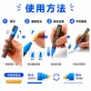 Tiza Líquida de Colores Set Grande de Colores Pluma de Pintar para Pizarra de Luz de Vidrio LED Tiza Borrable Bolígrafo Fluorescente Creativo para Bricolaje