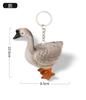 Creativo Gato Pollo Pato Ganso Perro de Caza Aves Animal Llavero Colgante Accesorios Gato Mosquetón Llavero Colgante de Bolsa