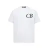 26Ss Transfronterizo Cole Buxton Estampado de Letras Estilo Callejero de Verano Unisex Holgado Casual Pareja Versátil Camiseta de Manga Corta Moderna