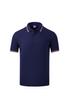 Polo Impreso de Manga Corta con Logotipo Algodón Puro Ropa de Trabajo Corporativa Camiseta con Solapa Camisa Publicitaria Cultural Ventas Directas del Fabricante