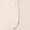 Meias 3/4 soltas e sem aperto para dormir, estilo feminino, meias para ar condicionado, outono, abertura larga, apenas para uso noturno, meias de dormir