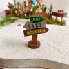 Caja Misteriosa Decoración Bosque Micro Paisaje Musgo Corteza Material DIY Casa de Muñecas Escena Accesorios Hechos a Mano Material