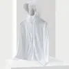 Chaqueta de manga larga fina y transpirable para hombre, verano 2026, para pesca al aire libre, seda de hielo, ropa con protección solar, ropa holgada con protección solar para hombres y mujeres