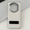 Adecuado para Funda de Teléfono Móvil Huawei Matex7, Tirador de Eje Central, Soporte Giratorio Todo Incluido, Funda Protectora Anticaídas, Funda de Teléfono Móvil de Cuero Liso
