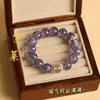 Coisas boas mais vendidas frequentemente no novo bracelete nove-roxo luxo leve temperamento de pérolas da corte para presentes de aniversário de namoradas
