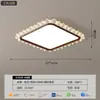 Luz de techo LED de espectro completo, protectora para los ojos, para sala de estar, dormitorio, estilo moderno de mediados de siglo, comedor, luminaria para habitación, moderna y simple
