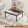 Elevador de Monitor de Computadora Soporte para Laptop Soporte de Refrigeración Estilo Parrilla para Escritorio Elevador de Monitor de Oficina