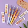 Nuevo Set de Portaminas Kapibala Lindo Dibujo Animado Papelería para Estudiantes Portaminas Automático + Mina de Lápiz de 0.5