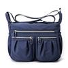 Bolsa Impermeable de Tela Oxford para Madre Mujer Bolsa Casual Cruzada Bolsa de Hombro Cruzada de Nylon Multicapa Lienzo Colección Business Billetera