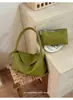 Bolso de axila tejido de alta gama transfronterizo para mujer, nuevo bolso de estilo coreano de nicho para el día a día 2026, bolso de mano de un solo hombro