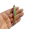 Isca Plana Flutuante para Cavala, Isca de Chapa de Ferro, Isca Artificial, Isca Artificial para Pesca de Cavala, Isca de Chapa de Ferro com Anzol Duplo, Lançamento Ultra-Longo