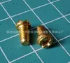 Postes de Cobre para Cableado, Postes de Cableado para Interruptores, Cuadrados de Cobre, Postes de Cableado para Placas de Circuito Impreso, Pines en Forma de Herradura, Cuadrados de Cobre Niquelado