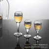 Suministro máquina presión copa de vino pequeña vaso de cristal Maotai copa de cristal copa tallada copa de vino blanco copa para licores
