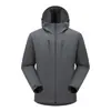 Jaqueta Corta-vento Masculina Nova e Acessível para Primavera e Outono Jaqueta Masculina à Prova de Vento Quente Casaco com Capuz Jaqueta para Montanhismo Roupa Esportiva