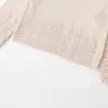 Ropa Femenina Transfronteriza 2026 Moda Callejera Europea y Americana Elegante Sencillo Cuello Redondo Manga Larga Suéter de Punto para Mujer G82898