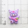 Mochila de dibujos animados linda Sanrio pegamento de crema DIY funda para teléfono móvil hebilla de zapato horquilla accesorios de resina venta al por mayor