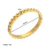 Pulseras de Acero Inoxidable de Moda Europea y Americana Transfronterizas Pulseras de Acero de Titanio de Gama Alta de Nicho Lujo Ligero Joyería de Gama Alta de Temperamento