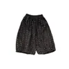 Pantalones de linterna floral vintage de otoño para niños y niñas, bombachos casuales de cintura elástica para bebés y niños pequeños, pantalones largos versátiles para niños